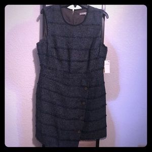 NWT Rachel Rachel Roy navy sheath dress. Size 14